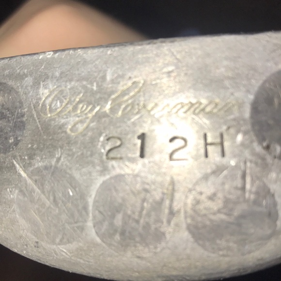 Vintage golf club,original leather,hickory wood - Picture 3 of 3